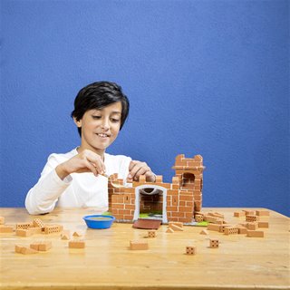 Building set - knight's castle - 435 pieces